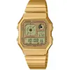 Image de Casio, Montre, A130WEG-9AEF, Or, Gris, (Chronographe, 40.50 mm)