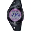 Image de Casio, Montre, Digital STR-300-1CEG Retro Sport, Noir, Violet, Gris, (Chronographe, Horloge numérique, 35 mm)