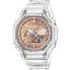 Image de Casio, Montre, GA-2100BM-7A5ER, Transparent, Marron, Rose, Argent, (Chronographe)