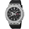 Image de Casio, Montre, GM-2100M-1AER, Noir, Argent, (Montre connectée, 49.30 mm)