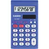 Image de Casio, Calculatrice, Calculatrice de poche solaire 8 chiffres bleu (Panneau solaire)