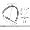 Image de Shimano Kit De Rayons Et Mamelons 300 Mm Wh-m9200-tl-f15-b-29 Ewhspokey0009 24 Unités