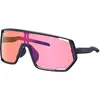 Image de Shimano, Unisexe, Lunettes de sport, Technium 2 (Noir mat / Pourpre, noir mat/Ridescap Trail), Noir, Rose