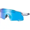 Image de Shimano, Unisexe, Lunettes de sport, EQUINOX 5 Ridescape All Road (Anthracite, Bleu, Green, Gris minéral), Bleu, Gris