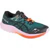 Image de ASICS Performance, Femmes, Chaussures de course à pied, Fuji Lite Laufschuhe (40.5), Vert, Noir