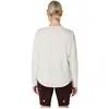 Image de ASICS, Femmes, T-shirt de sport, Fujitrail Logo Langarm-Oberteil Weiss (M), Blanc, M