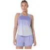 Image de ASICS, Femmes, T-shirt de sport, Débardeur Route Fade (S), Bleu, Violet, S