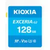 Image de Kioxia Carte SD Exceria G2 128 Go (128 Go, SDXC, UHS-I), Carte mémoire, Bleu