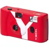 Image de Yashica MF-1 Snapshot Art Camera Y Edition Red with 1 Film 400/24, Appareil photo analogique, Rouge
