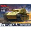 Image de Modelcollect Poing de guerre, WWII allemand E-60 heavy tank with twin