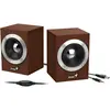 Image de Genius SP-HF280 2 voies marron filaire, Haut-parleur PC, Marron