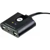 Image de Aten Us224, Commutateur KVM, Noir