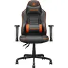 Image de Cougar Fauteuil Fusion S (Noir/Orange), Chaise gaming, Multicolore, Noir, Orange