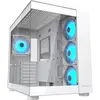 Image de Cougar Boitier Moyen Tour ATX FV150 RGB avec panneaux vitrés (Blanc) (ATX, mATX, Mini-ITX), Boîtier PC, Multicolore, Pink, Rose, Blanc