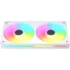 Image de Cougar Reversed-Lüfter Unity240-FB,240 ARGB PWM, weiss (120 mm, 1x), Ventilateur PC, Multicolore, Blanc