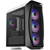 Image de AeroCool Aero One Mini Frost Mini tour (mATX, Mini-ITX), Boîtier PC, Blanc