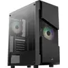 Image de AeroCool Menace Saturn RGB (ATX, mATX, Mini-ITX), Boîtier PC, Noir