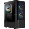 Image de AeroCool Quantum (ATX, mATX, Mini-ITX), Boîtier PC, Noir
