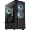 Image de AeroCool Maille Quantum (ATX, mATX, Mini-ITX), Boîtier PC, Noir