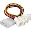 Image de Akasa connexion multi-ventilateurs avec réduction de vitesse (15 cm, 3 pin), Câble interne (PC)