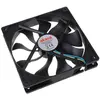 Image de Akasa Ventilateur Apache PWM (140 mm, 1x), Ventilateur PC, Noir
