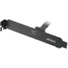 Image de Akasa Adaptateur USB 3.1 Gen2 (0.50 m, USB 3.2 Gen 2), Câble USB
