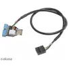 Image de Akasa Adaptateur USB 3.1 interne vers USB 3.0 interne (0.40 m, USB 2.0, USB 3.2 Gen 1, USB 3.2 Gen 2), Câble USB