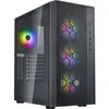 Image de Silverstone SilvStone SST-FAR1B-G-V2 ATX bk SST-FAR1B-G-V2 (ATX, mATX, Mini-ATX), Boîtier PC, Noir