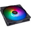 Image de Silverstone SST-SF140B-ARGB - Ventilateur Shark Force Performance amélioré 140mm PWM ARGB (140 mm, 1x), Ventilateur PC, Noir