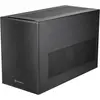 Image de Silverstone SST-SG17B (noir) (mATX, Mini-DTX, Mini-ITX), Boîtier PC, Noir
