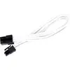 Image de Silverstone ATX Extension 6-6(PCI-E)Pin blanc (25 cm), Câble interne (PC)