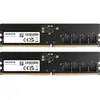 Image de Adata RAM D5 4800 16GB K2 (2 x 8GB, 4800 MHz, RAM DDR5, DIMM), Mémoire vive, Noir