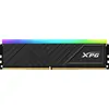 Image de Adata DDR4 8GB 3200-16 XPG D35 RGB bk Single Tray noir (1 x 8GB, 3200 MHz, RAM DDR4, DIMM), Mémoire vive, Noir