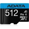 Image de Adata Premier 512GB microSDXC (UHS-I U1, Class 10, V10, A1) (512 Go, microSDXC, U1, UHS-I), Carte mémoire, Multicolore