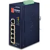 Image de Planet Commutateur Ethernet industriel à 5 ports avec 4 PoE -4075 (5 ports), Switch réseau, Noir