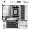 Image de MSI PRO B850M-A WiFi Project Zero (B850,AM5,mATX,DDR5 (AM5, AMD B850, Micro ATX (mATX)), Carte mère