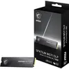 Image de MSI SSD 2TB Spatium M571 (M.2 2280) PCIe Gen5 x4 NVMe (2000 Go, M.2 2280), SSD