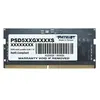 Image de Patriot DDR5 8GB SIGNATURE 5600MHz SO-DIMM 1Rx4 - 8 Go (1 x 8GB, 5600 MHz, RAM DDR5, SO-DIMM), Mémoire vive, Noir