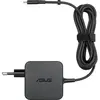 Image de ASUS Alimentation AC65-00(A23-065N1A)/UE//TYPE C/3PIN/V4/6PCS (65 W), Alimentation pour notebook, Noir
