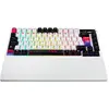 Image de ASUS ROG Azoth X (DE, Filaire, Sans fil), Clavier, Blanc