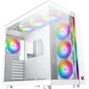 Image de Xigmatek Boitier Moyen Tour E-ATX Aqua Ultra RGB avec panneaux vitrés (Blanc) (ATX, E-ATX, mATX, Mini-ITX), Boîtier PC, Blanc