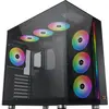 Image de Xigmatek Boitier Moyen Tour E-ATX Aqua Ultra Air RGB avec panneaux vitrés (Noir) (mATX, Mini-ITX, ATX), Boîtier PC, Noir