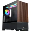 Image de Xigmatek Boitier Moyen Tour ATX Endorphin WD RGB avec panneaux vitrés (Noir) (ATX, mATX, Mini-ITX), Boîtier PC, Noir