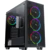 Image de Xigmatek Boîtier PC Gaming G Pro (ATX, mATX, Mini-ITX), Boîtier PC, Noir