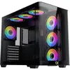 Image de Xigmatek 90020 (ATX, Mini-ITX, mATX), Boîtier PC, Noir