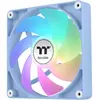 Image de Thermaltake CT120 ARGB Sync Hydrangea Blue 2 Pack Housing (120 mm, 2x), Ventilateur PC, Gris, Bleu