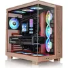 Image de Thermaltake Tt View 380 XL TG ARGB Gravel Sand (ATX, mATX, Mini-ITX), Boîtier PC, Marron, Transparent