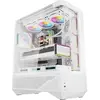 Image de Darkflash Tech Darkflash DY460 computer case (White) + 4 ARGB fans (ATX, mATX), Boîtier PC, Blanc