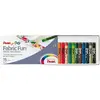 Image de Pentel, Écriture + dessin, Kit de craies pour peindre sur tissu (15x)
