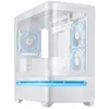 Image de Boitier PC PRIME AP202 mini tour blanc ARGB avec panneau latéral et avant verre trempé